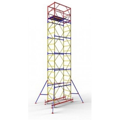 ВЫШКА-ТУРА ВСР-1 (0.7х1.6) для высотных работ от 2,5 до 8,4 метров