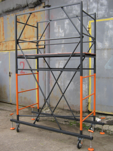 Вышка-тура Мега-1, h-3,8м (4,7м - рабочая высота)