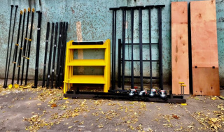 Вышка-тура Мега-2, h-8,8м (9,7м - рабочая высота)