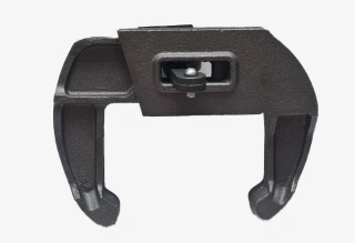 Замок клиновой литой черный