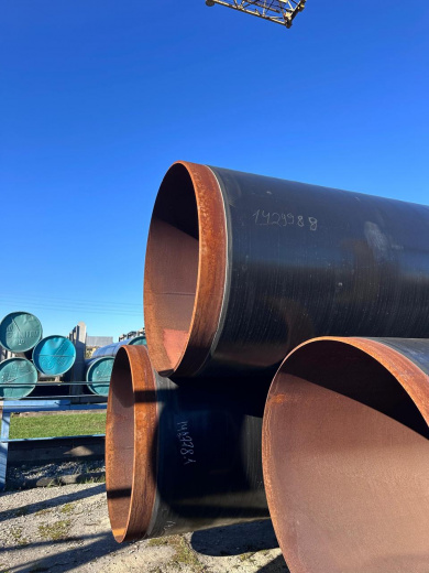 Труба 1420*18*12000, электросварная прямошовная, ст. К-55