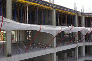 Защитно-улавливающая сетка (ЗУС)  шнур полипропиленовый 3 мм