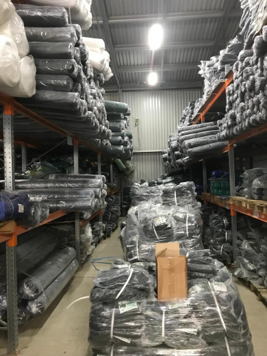 Сетка фасадная 55 г/м2, цвет - зелёный